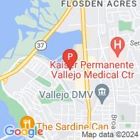 View Map of 480 Redwood Street,Vallejo,CA,94590